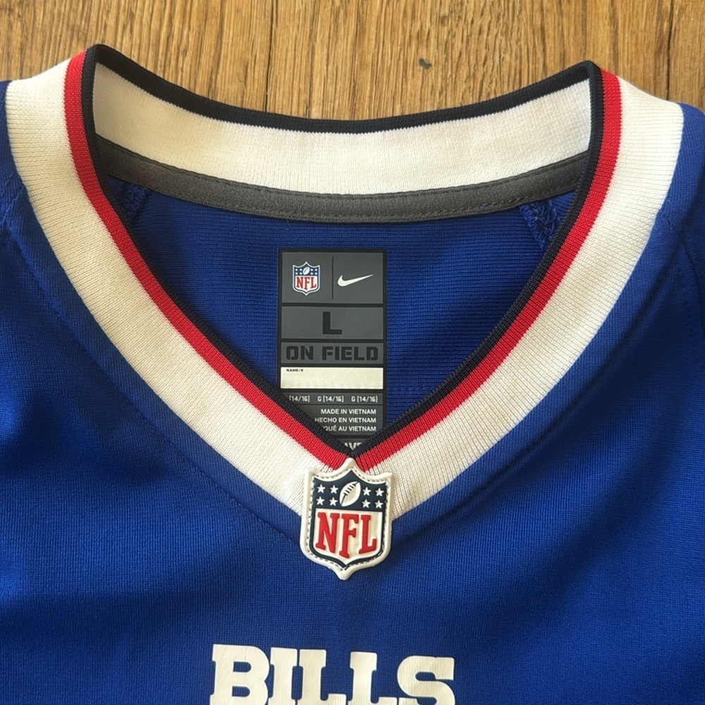 Nike ON FIELD BILLS JERSEY DIGS #14 - Picture 4 of 7
